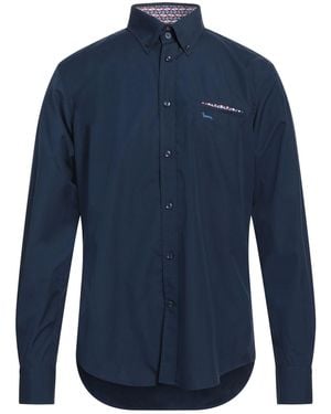 Harmont & Blaine Shirt Cotton - Blue