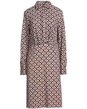 Robert Friedman Midi Dress Viscose, Polyamide, Elastane - Black