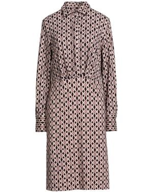 Robert Friedman Midi Dress Viscose, Polyamide, Elastane - Black