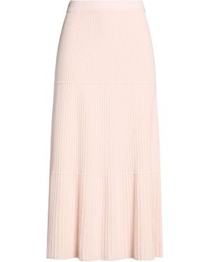 Bruno Manetti Maxi Skirt Virgin Wool, Cashmere - Pink
