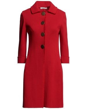 Charlott Overcoat & Trench Coat - Red