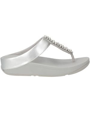 Fitflop Thong Sandal Synthetic Material - White