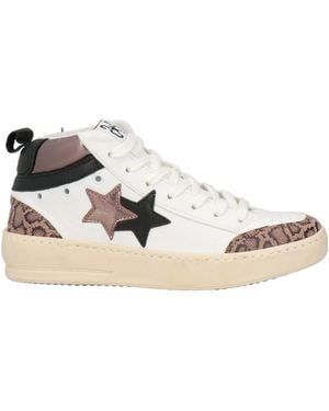 2Star Sneakers Leather - White