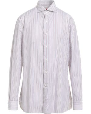 Isaia Shirt Cotton - Purple