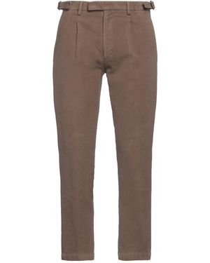 Messagerie Patrizio Piscaglia Trousers Cotton, Elastane - Brown