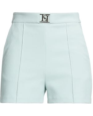 Elisabetta Franchi Sky Shorts & Bermuda Shorts Polyester, Elastane - Blue