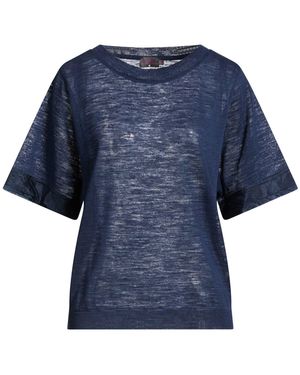19.70 Nineteen Seventy Sweater Linen, Polyester, Silk - Blue
