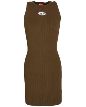 DIESEL Mini Dresses - Brown