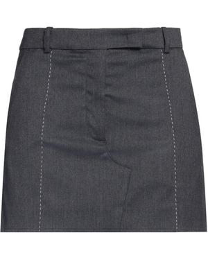 THE GARMENT Mini Skirt Recycled Polyester, Viscose, Elastane - Gray