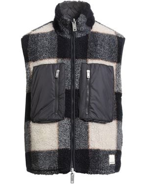 Emporio Armani Shearling & Teddy - Black