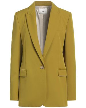 SOLOTRE Lime Blazer Polyester, Elastane, Viscose - Green