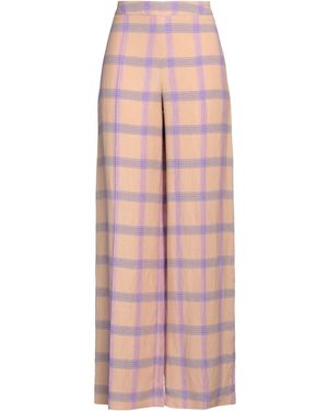 Furore Sand Pants Viscose, Linen - Pink