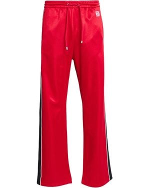 Loewe Pants Polyester, Cotton - Red