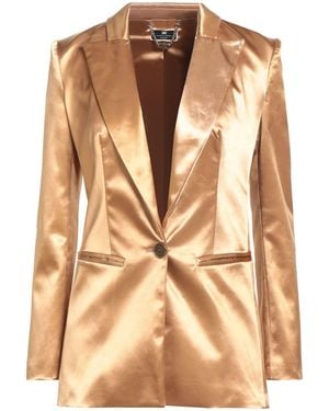 Elisabetta Franchi Blazer Polyamide, Elastane - Natural