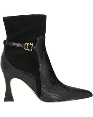 Pollini Ankle Boots Leather - Black