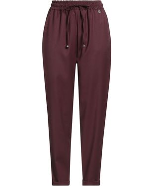Berna Pants Polyester, Viscose, Elastane - Purple
