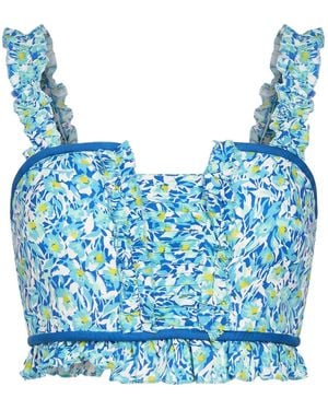 Poupette Top Ecovero Viscose - Blue