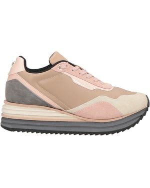 Apepazza Sport Trainers Leather, Textile Fibres - Pink