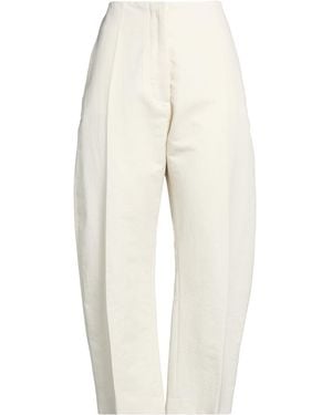 Calcaterra Pants Cotton, Silk - White