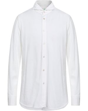 Finamore 1925 Shirt Cotton - White
