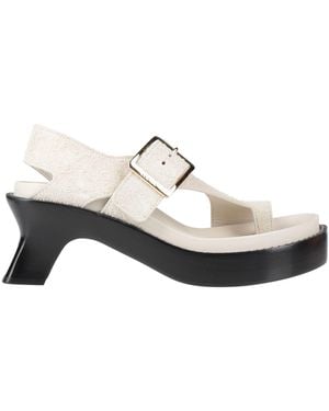 Loewe Sandals Leather - White