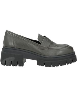 Rebel Queen Mocasines - Gris