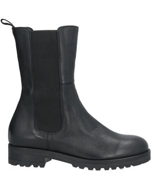 Duccio Del Duca Ankle Boots Leather - Black