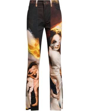 Mugler Jeans Organic Cotton, Elastane - Gray