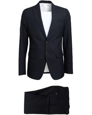 DSquared² Suit Virgin Wool - Blue
