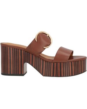 Robert Clergerie Sandals - Brown