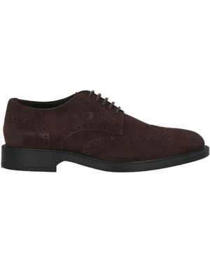 Tod's Lace-Up Shoes Leather - Brown