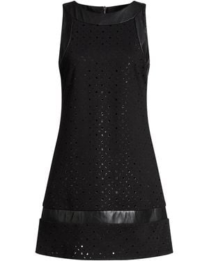 Nora Barth Mini Dress Polyester, Elastane - Black