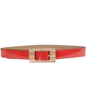 Marni Belt Calfskin - Red