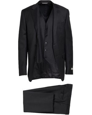 Canali Suit Wool - Black