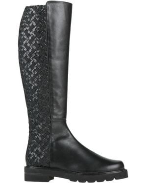 Stuart Weitzman Boot Leather - Black