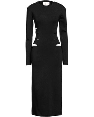Circus Hotel Midi Dress - Black