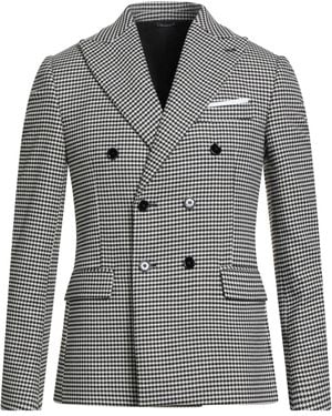 Daniele Alessandrini Blazer Polyester, Viscose, Elastane - Gray