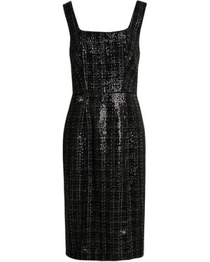Genny Midi Dress Polyester - Black
