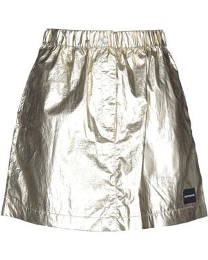 Calvin Klein Mini Skirt - Metallic