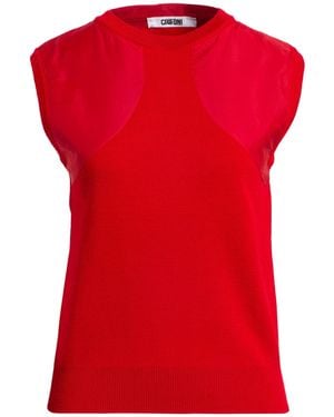 Grifoni Sweater Acrylic, Virgin Wool - Red