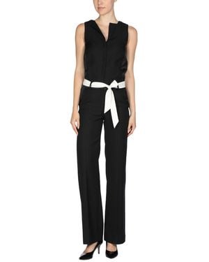 Karl Lagerfeld Jumpsuit Viscose, Virgin Wool, Silk - Black