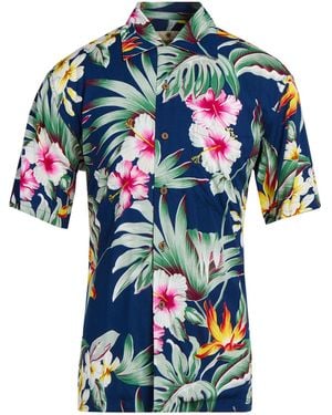 Karmakula Shirt Viscose - Blue