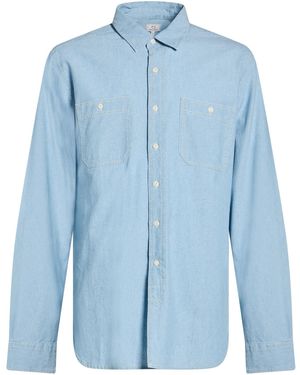Woolrich Denim Shirt Cotton - Blue