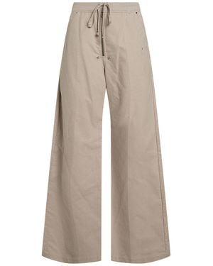 Rick Owens Pants Cotton - Natural