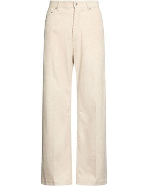 Rick Owens Trousers Cotton, Linen - Natural