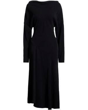 P.A.R.O.S.H. P.A.R.O..H. Midi-Kleid - Schwarz
