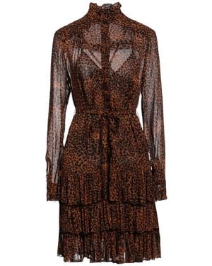 JADICTED Midi Dress - Brown