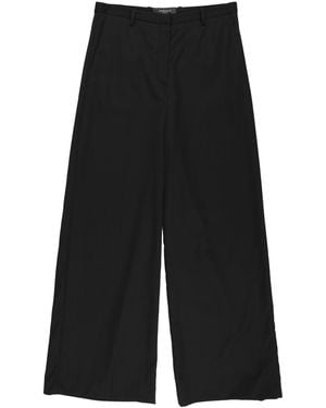 Versace Pants Virgin Wool - Black