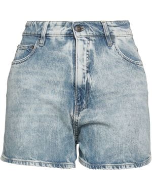 CYCLE Denim Shorts Cotton, Lyocell, Elastane - Blue