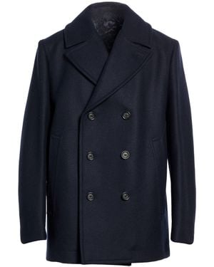 GANT Midnight Coat Wool, Polyamide, Acrylic, Polyester - Blue